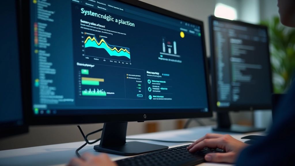 Interfaz de diagnóstico técnico mostrando análisis de sistema Windows
