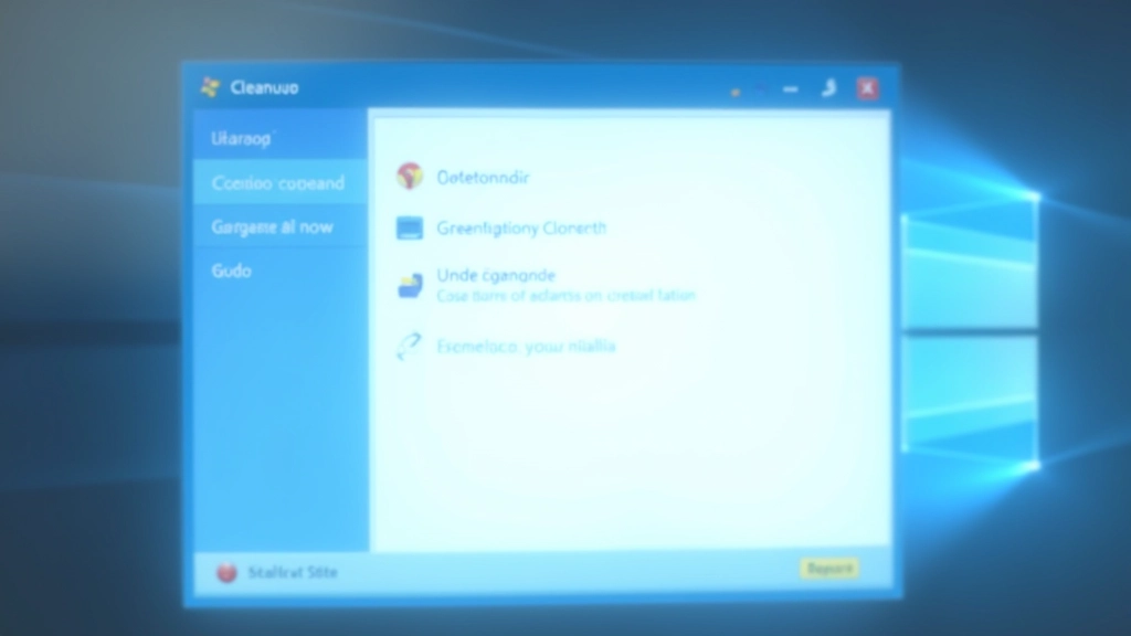 Ventana de Liberador de Espacio en Disco de Windows mostrando categorías de limpieza