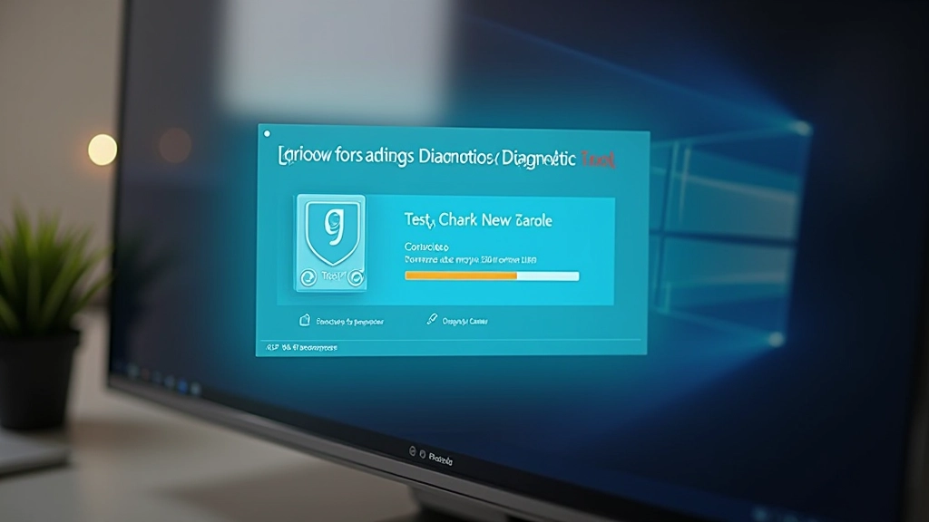 Interfaz del Diagnóstico de Memoria de Windows mostrando resultados de pruebas completadas